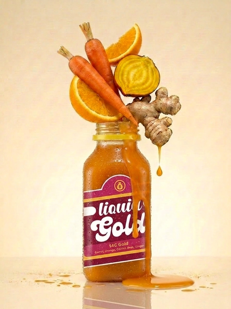 14C Gold Organic Juice