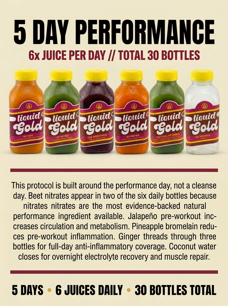 5 Day Performance Cleanse